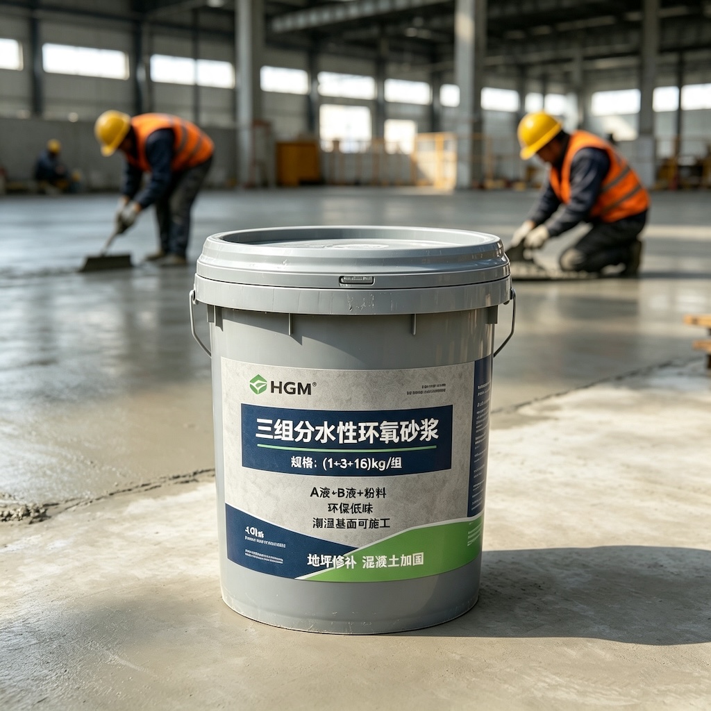 津南三组份水性环氧砂浆